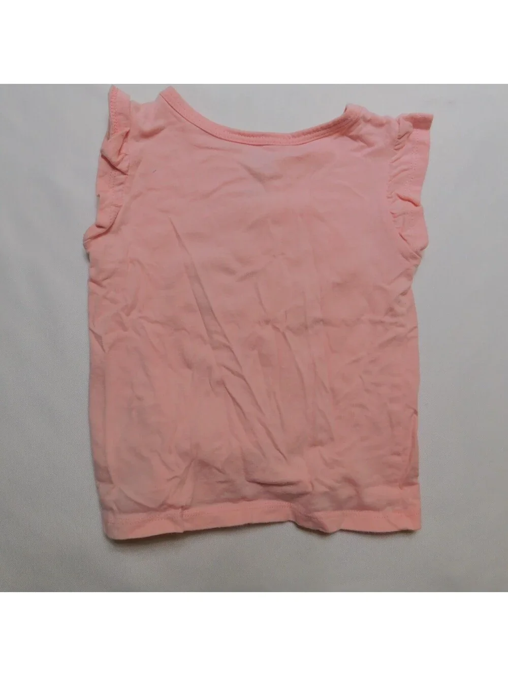 Child of Mine by Carters Baby Girls Shirt Size 18M Pink Little Sister Elephant